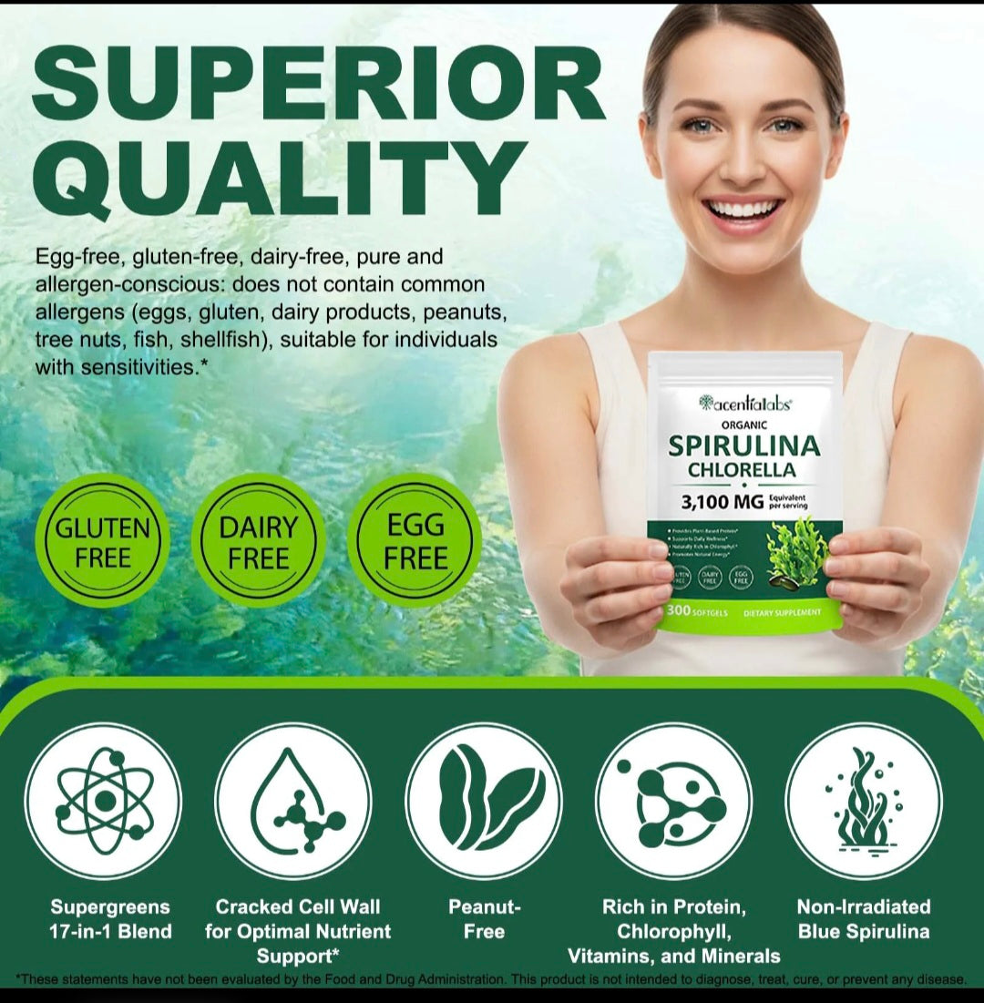 SPIRULINA/CHLORELLA