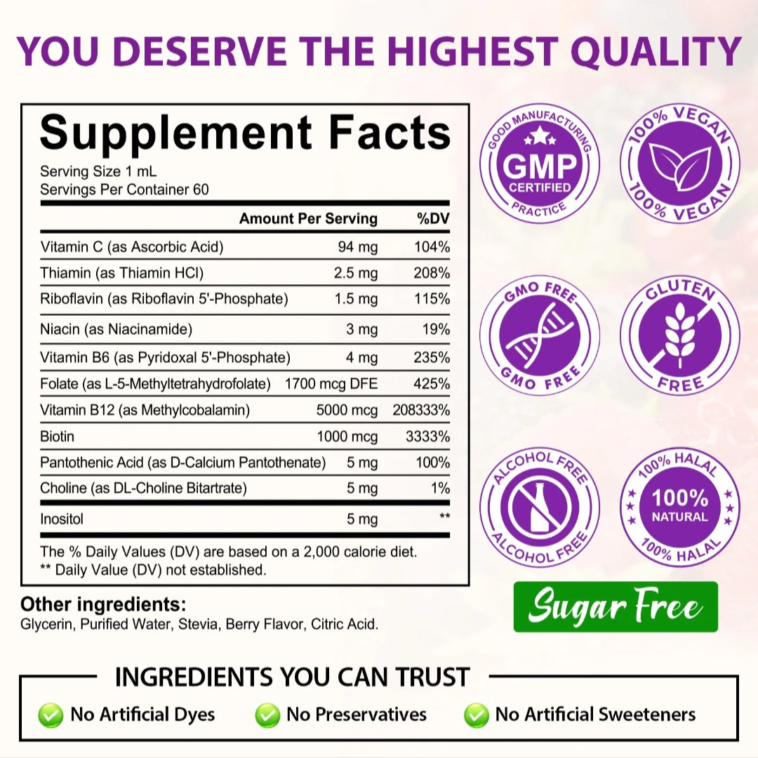 VITAMIN B COMPLEX $45.00