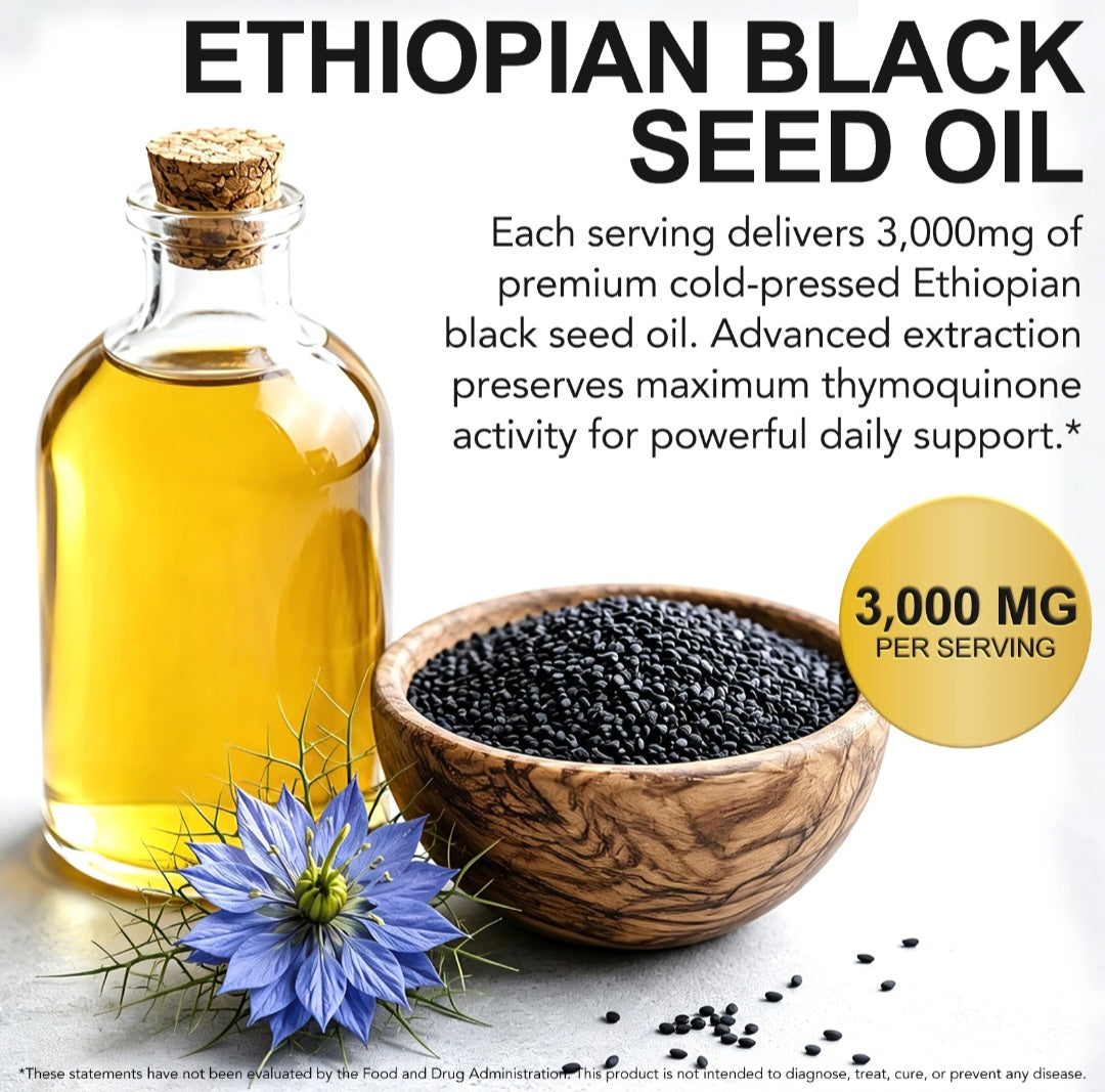 ETHIOPIAN BLACK SEED OIL
