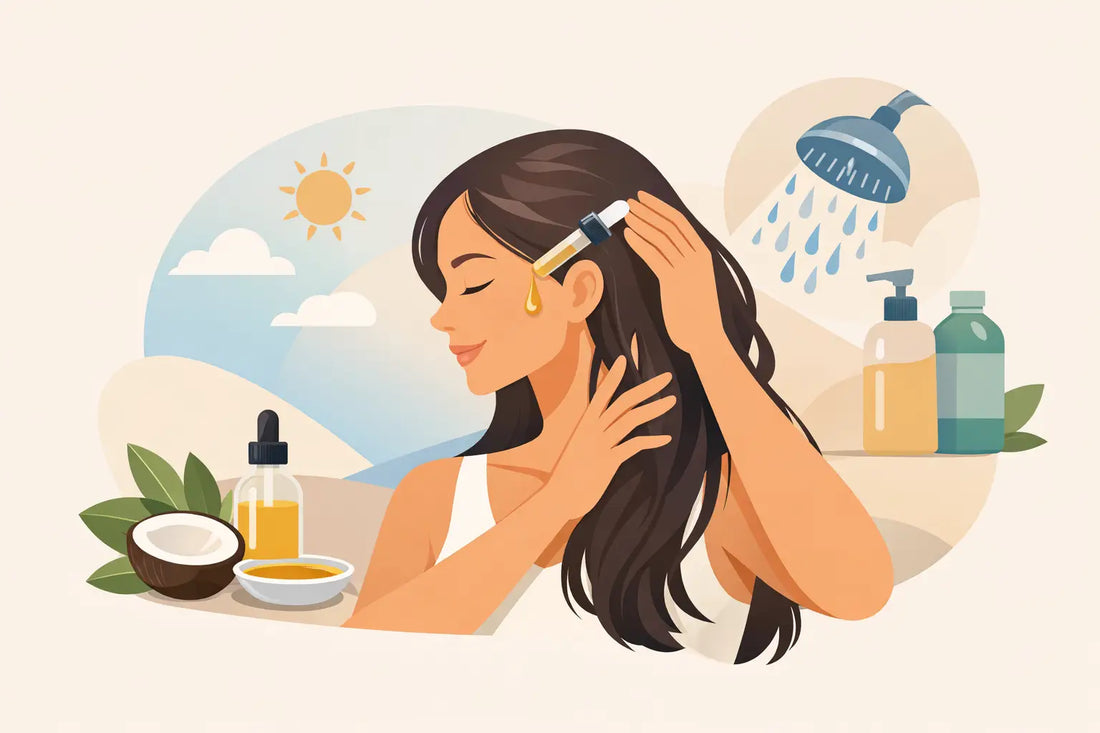 Hair Oiling Routine Before Shampoo That Works