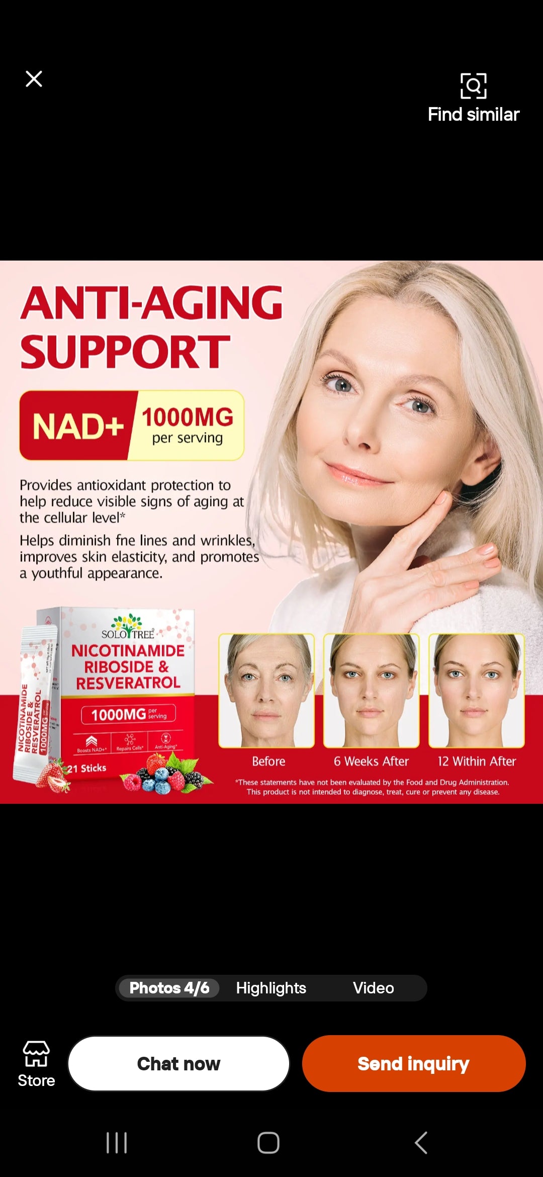 NICOTINAMIDE RIBOSIDE &RESVERATROL