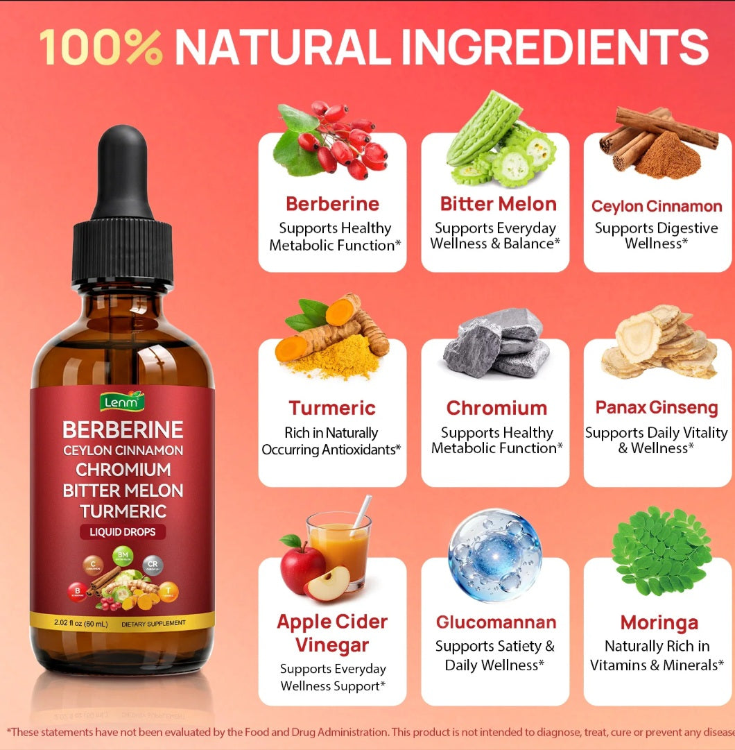 BERBERINE COMPLEX DROPS