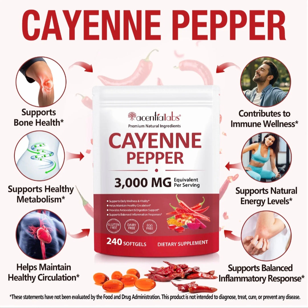 CAYENNE PEPPER 12 IN 1