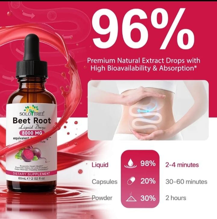 BEET ROOT LIQUID DROPS