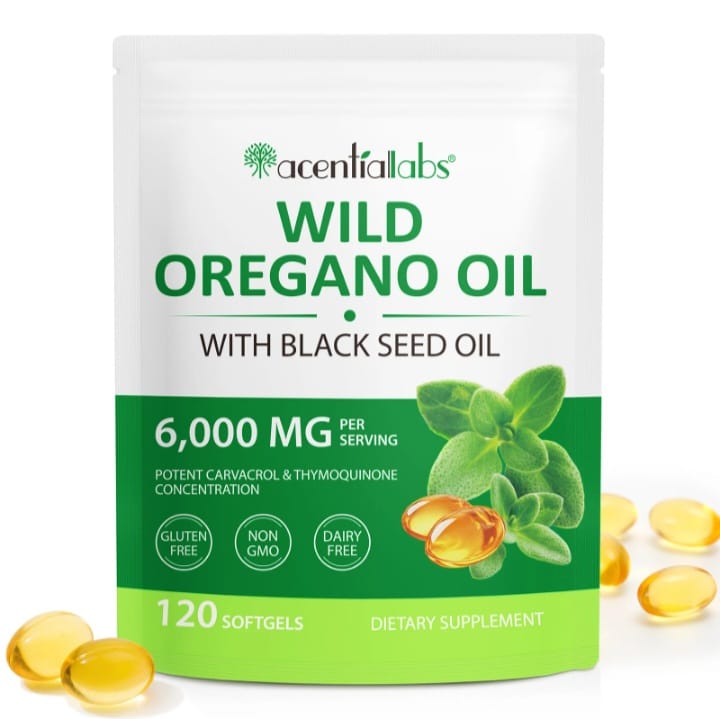 OIL OF OREGANO WITH BLACK SEED OIL