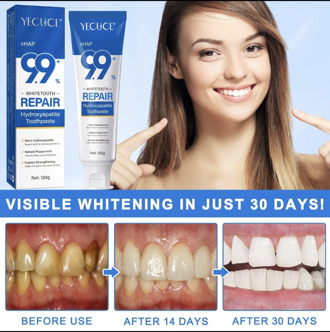 HYDROXYAPATITE TOOTHPASTE(fluoride free)
