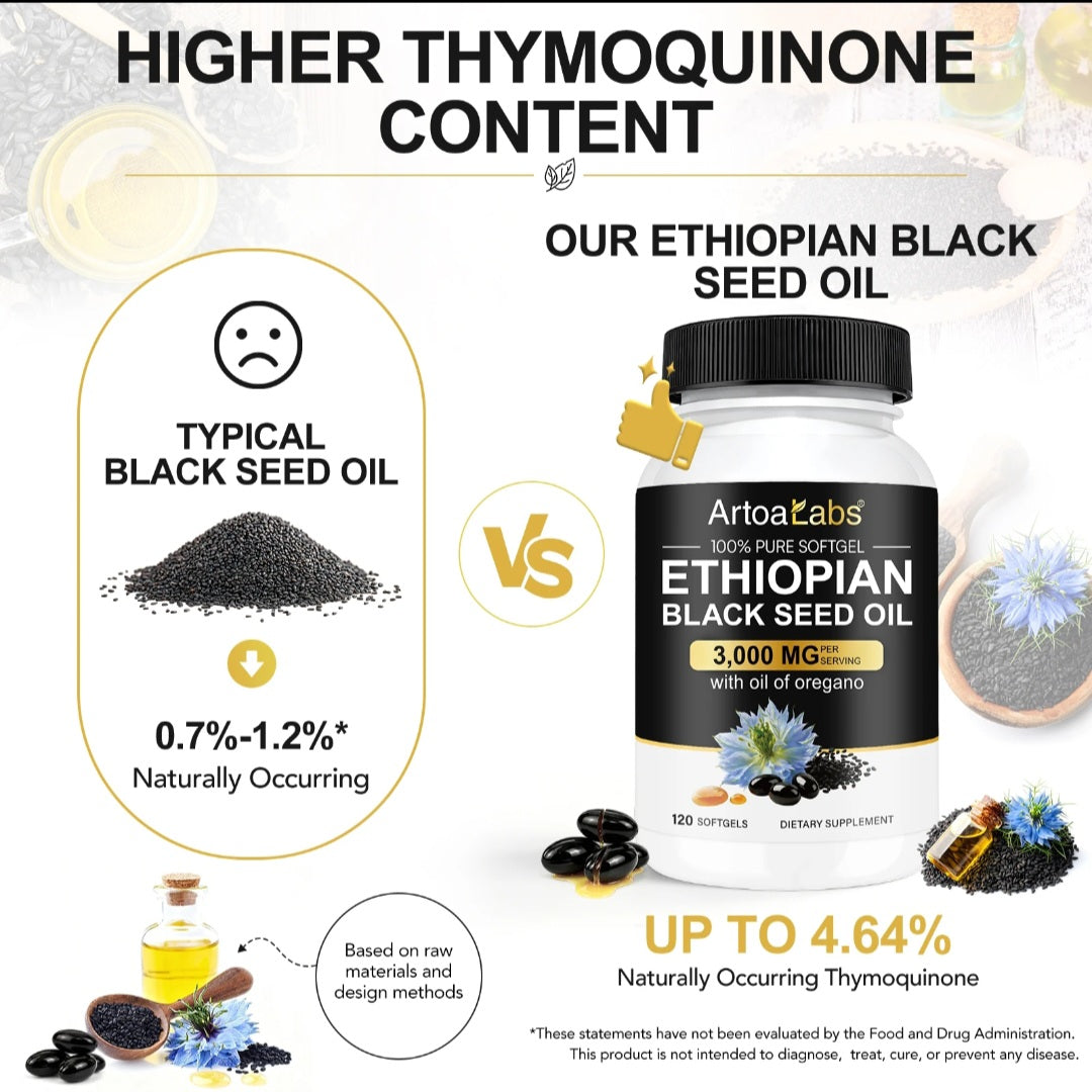 ETHIOPIAN BLACK SEED OIL