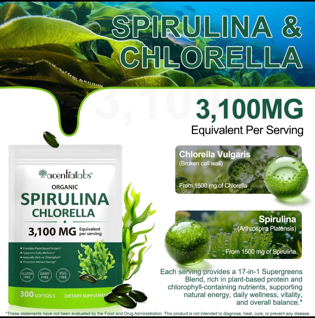 SPIRULINA/CHLORELLA