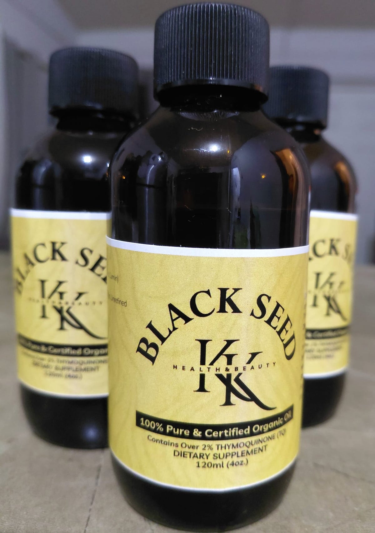 RAW UNFILTERED BLACK SEED OIL